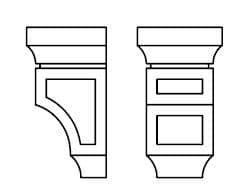 Ice White Shaker - CORBEL75S
