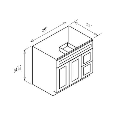 Pepper Shaker - S3621BDR-34-1/2"