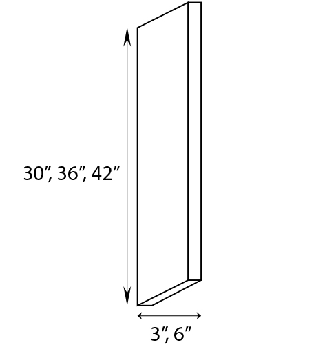 Flutted Wall Fillers